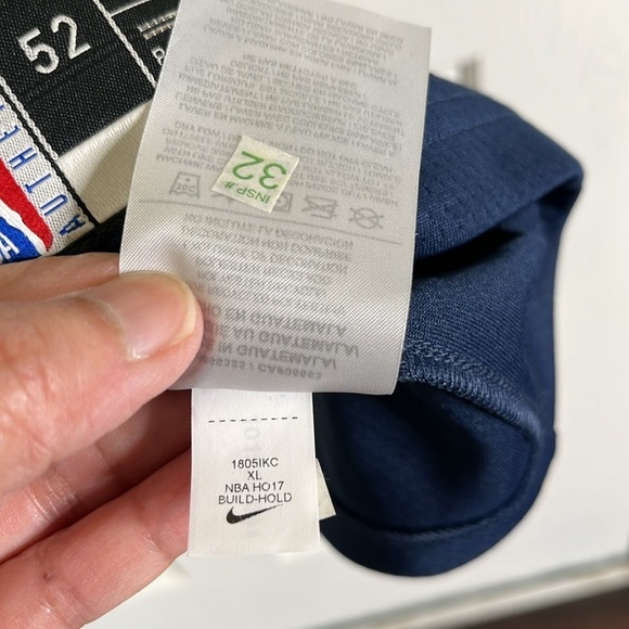 NWT Nike Indiana Pacers #7 Malcolm Brogdon Jersey Blue size XL - Picture 7 of 9